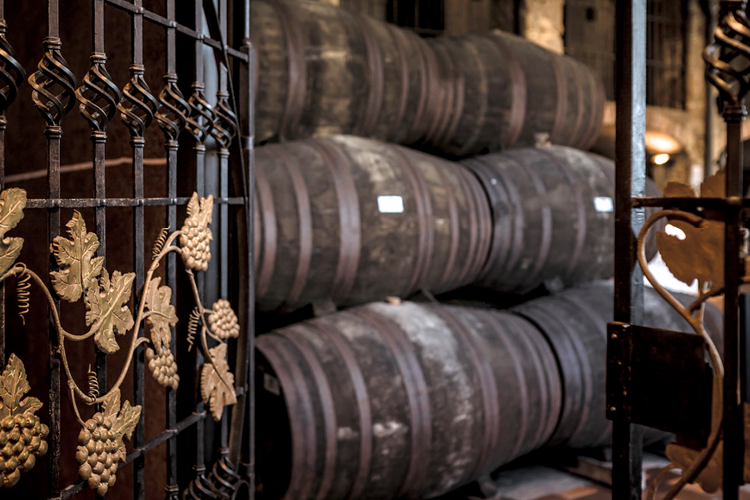 Burmester Port Wine cave entrance